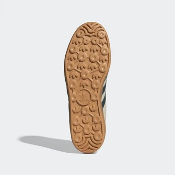 Die Sohle der adidas Gazelle Indoor Cream White