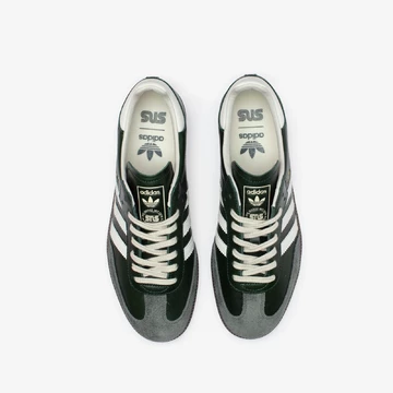 SNS x adidas Samba Shadow Green Paar von oben