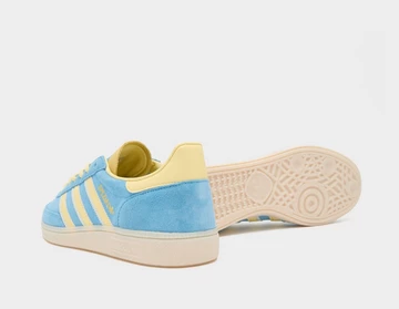 adidas Handball Spezial Semi Blue Burst seitlich von Hinten