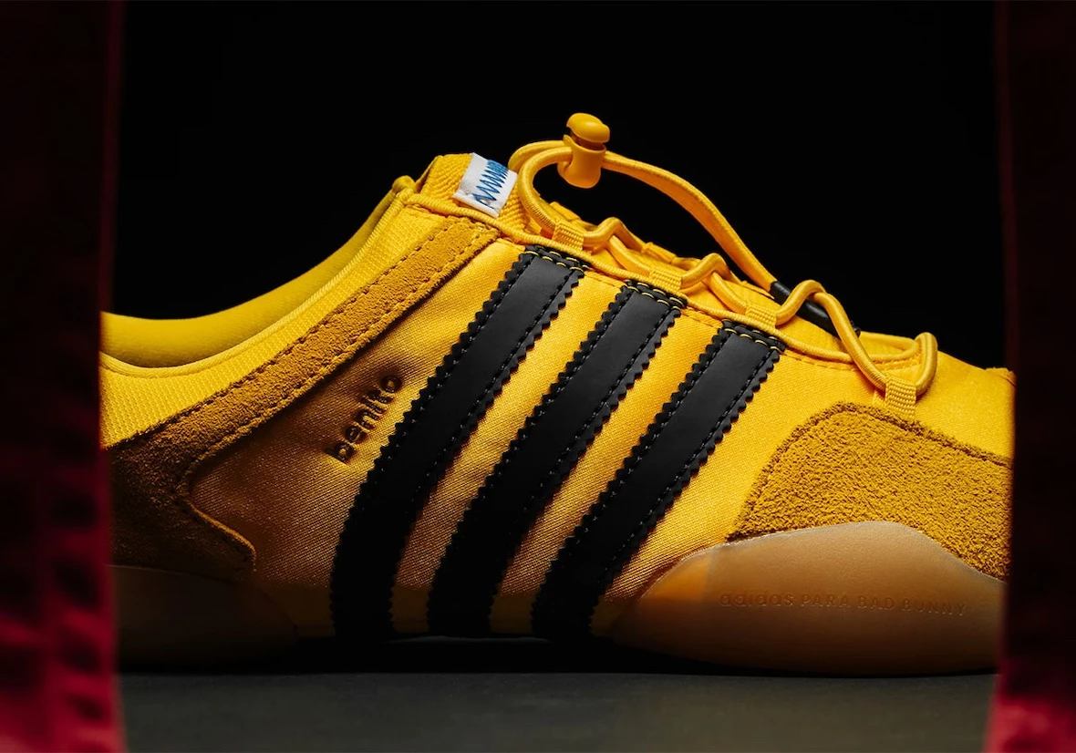 ★人気★ Adidas x Bad Bunny Ballerina Bold Gold Core Black Adidas x Bad Bunny Ballerina Sneaker » Buy online now!