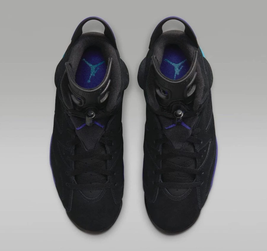 Nike Air Jordan 6 Aqua Dead Stock von Oben