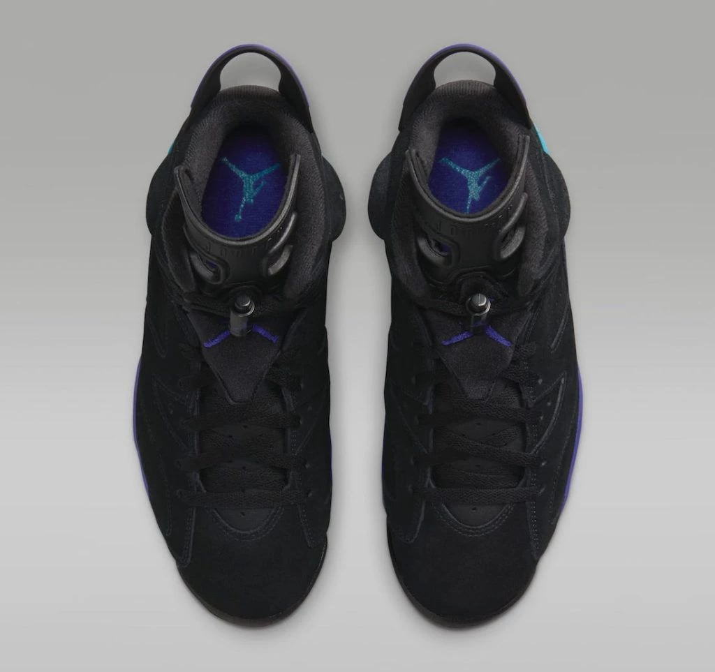 Black blue jordan 6 online