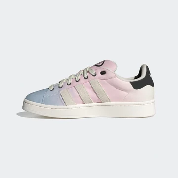 Die Innenseite des adidas Campus 00s Wonder Blue Clear Pink