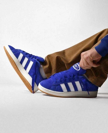 adidas Campus 00s Semi Lucid Blue on mens feet