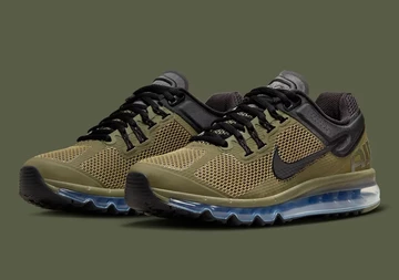 Air Max 2013 Olive Black schräg