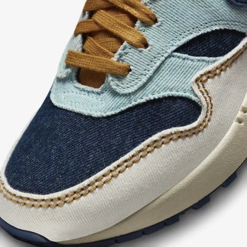 Air Max 1 Denim Aura Detail Toebox