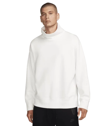 Nike Tech Fleece Reimagined Kollektion - Rollkragen Weiß