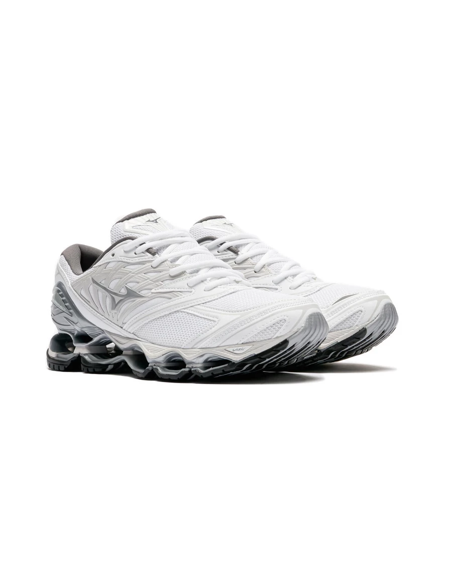 【MIZUNO /ミズノ】WAVE PROPHECY LS　D1GA333702 Mizuno Wave Prophecy LS White Silver Running Shoes
