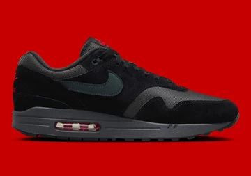 Air Max 1 Black University Red - innen