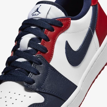 Jordan 1 Low Golf USA Detail Mittelfußbereich