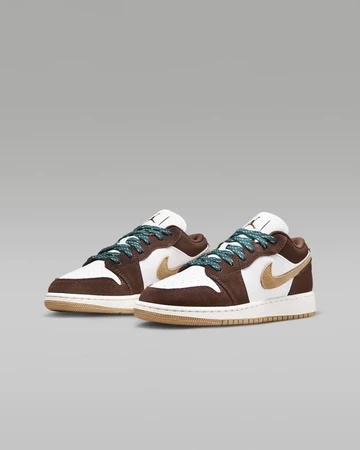 Jordan 1 Low GS Cacao Wow Paar