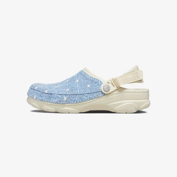 Levi's Crocs All-Terrain Clog Sashiko Light Wash - innen