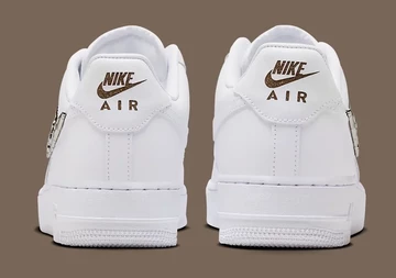 Air Force 1 Low Molten Metal Ansicht von hinten