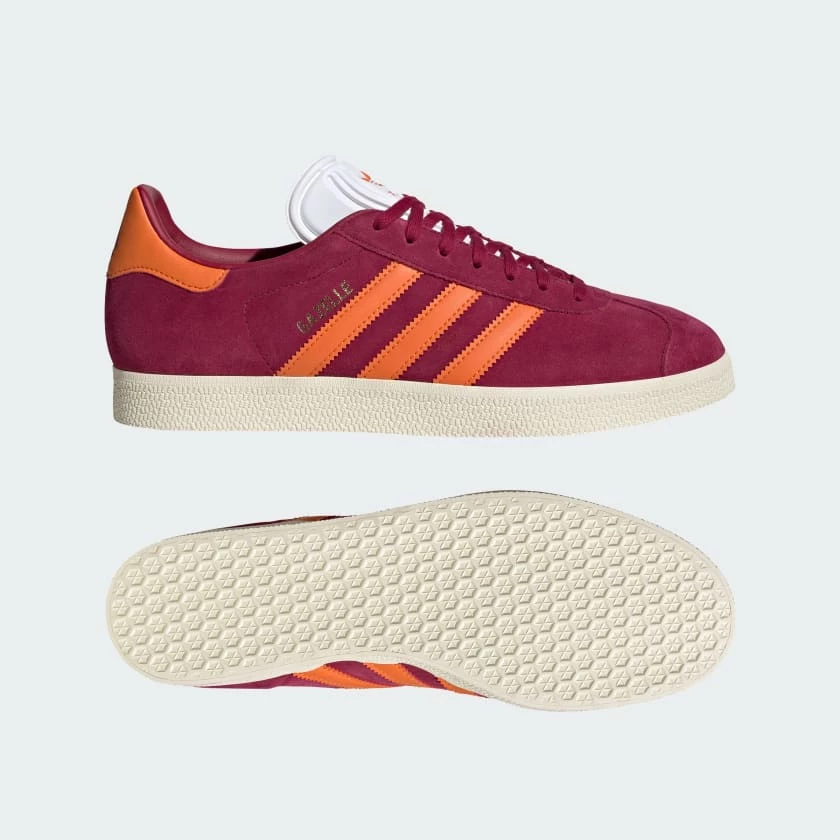 adidas gazelle silver green womens adidas Men's Originals Gazelle Indoor, Maroon Red / 5 main image 1
