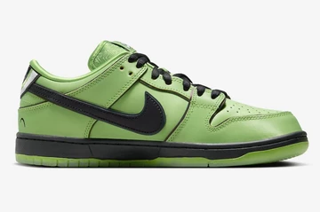 The Powerpuff Girls Nike SB Dunk Low Buttercup official Pictures