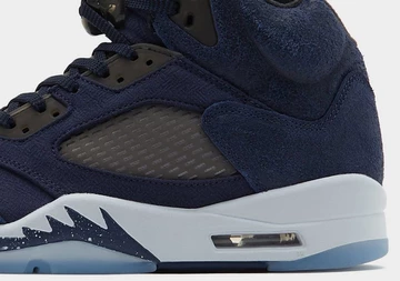Jordan 5 Georgetown Ferse Close Up