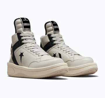Rick Owens Converse Turbowpn Mid Pelican Paar