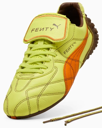 Puma x Fenty Avanti LS Stitched Lime Upper Details