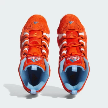 adidas Crazy 8 Team Orange von oben