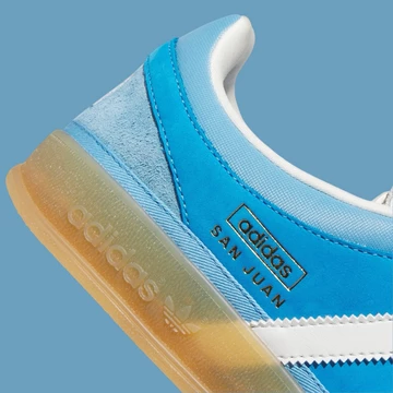 Bad Bunny adidas Gazelle San Juan Detail Logo