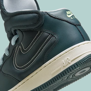 Air Force 1 Mid Big Tongue Teal ferse