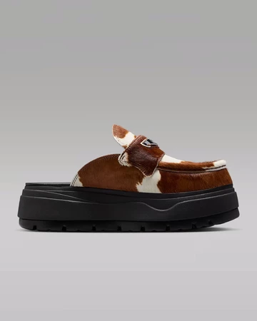 Air Jordan Mule Cow Print Innenseite