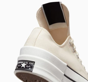 Rick Owens DRKSHDW x Converse DBL DRKSTAR Chuck 70 Low Ivory - innen