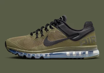 Air Max 2013 Olive Black seite außen
