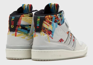 Jaques Chassaing adidas Forum 84 High von Hinten