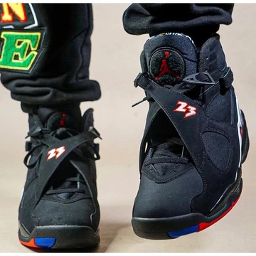 Jordan 8 Retro Playoffs - On Feet vorne