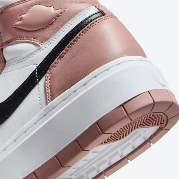 Jordan 1 Elevate High Red Stardust Detail Ferse