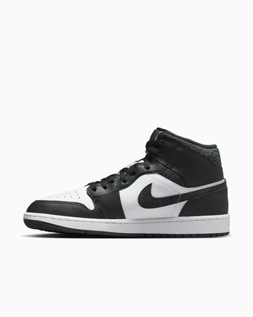 Jordan 1 Mid Panda Elefant - Innen