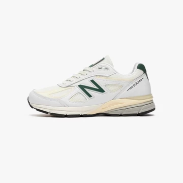 New Balance 990v4 White Green Innenseite