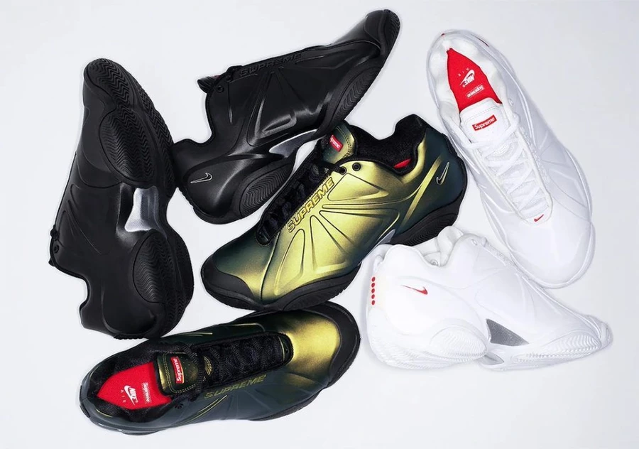 シューズ(男性用) Supreme x Nike Courtposite 28cm us10 supreme-nike-courtposite-