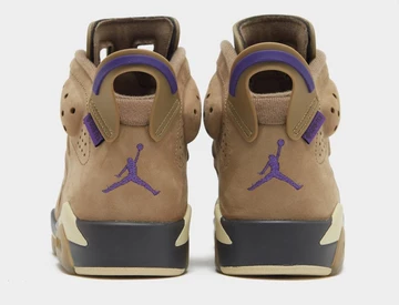Jordan 6 Gore-Tex Brown Kelp - Ferse