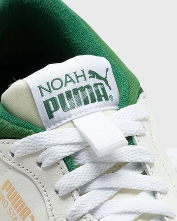 Noah Puma Pro Star White Green - Zunge