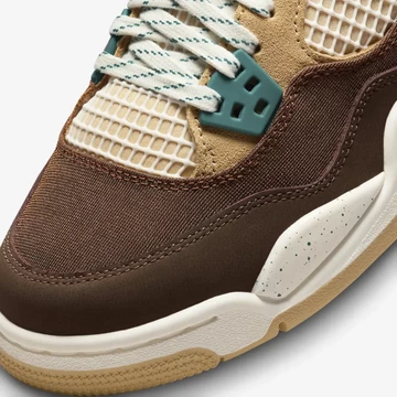 Jordan 4 GS Cacao Wow Detail Toebox