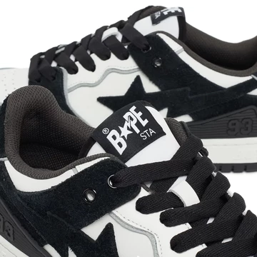 A Bathing Ape BAPE SK8 Sta Panda Detail Zunge