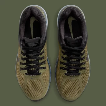 Air Max 2013 Olive Black von oben