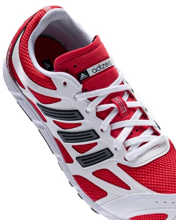adidas Adizero PR Footwear White Pure Ruby Detailbild