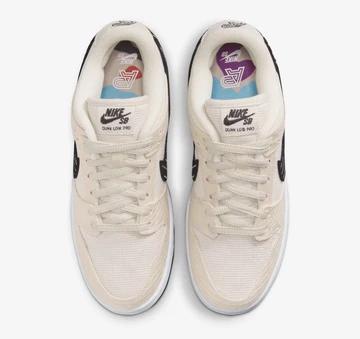 Albino & Preto Nike SB Dunk Low - oben