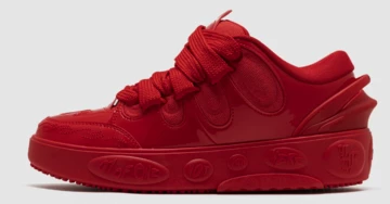 LaMelo Ball Puma LaFrancé Amour Red Außenseite