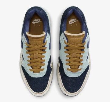 Air Max 1 Denim Aura von Oben