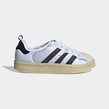 adidas Puffylette Superstar White Black - Außen