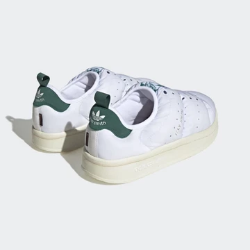 adidas Puffylette Stan Smith White Green - hinten