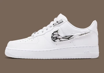 Air Force 1 Low Molten Metal Ansicht der Außenseite