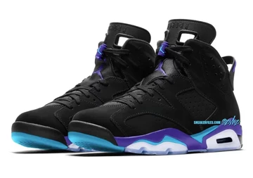Jordan 6 Aqua Paar