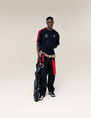 AMG x adidas Megaride CT Core Black Mood 1