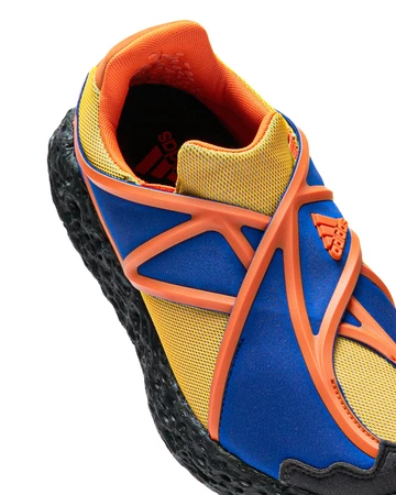 adidas Zponge Flux Crew Yellow Upper Details
