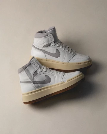 Jordan 1 High Elevate College Grey Lookbook Paar